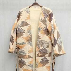 The Gypsy Truck Patchwork Geometric Coat